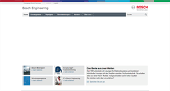 Desktop Screenshot of bosch-engineering.de